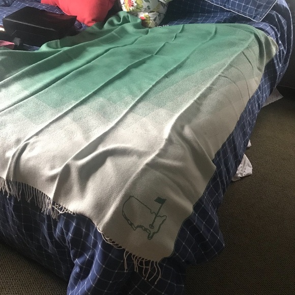 Masters alpaca blanket - golf - Picture 2 of 2